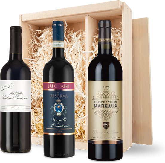 Fine & Rare Reds in Wood Gift Box NV