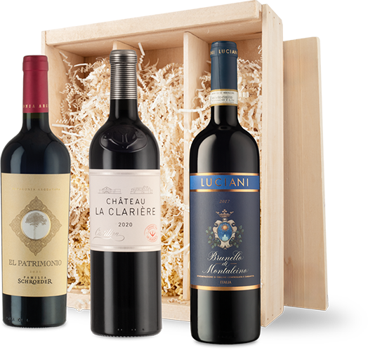 Vineyard Partner Wines in Wood Gift Box