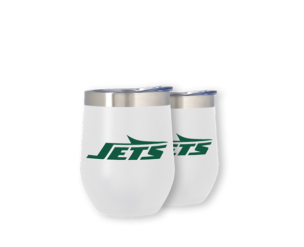 New York Jets Wine Tumblers (Set of 2)