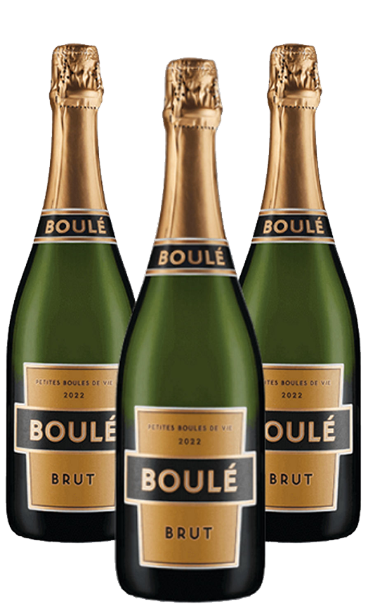 Boulé Brut Sparkling Wine 2022 – 3btls