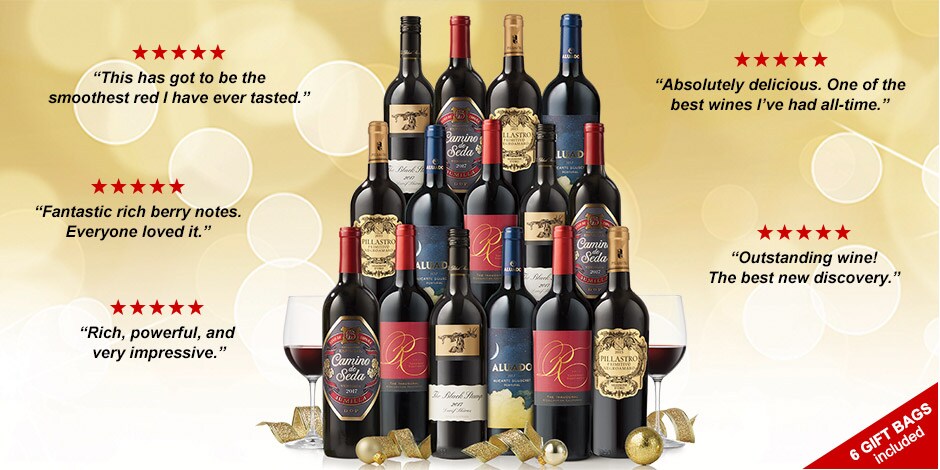 15 Holiday All-Star REDS – JUST $11.99 a bottle